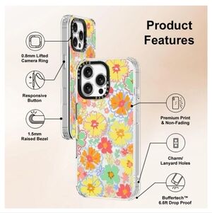 Floral iPhone Case with Premium Print